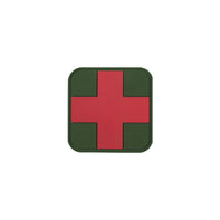 Thumbnail for Medic Rubber Patch - Olive Green