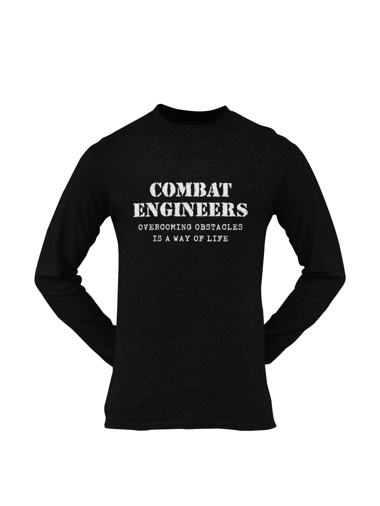 Combat Engineer T-shirt - Overcoming Obstacles..... (Men)