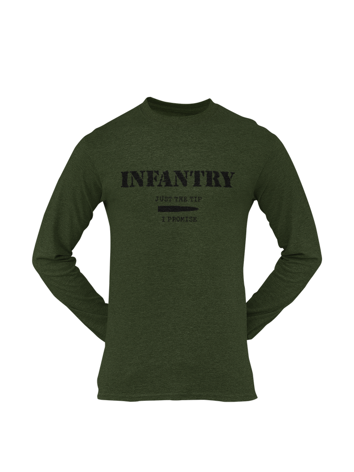 Infantry T-shirt - Just the Tip, I Promise (Men)
