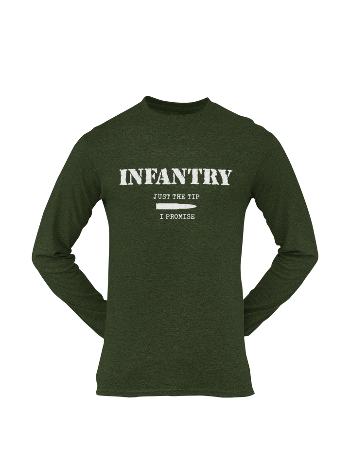 Infantry T-shirt - Just the Tip, I Promise (Men)
