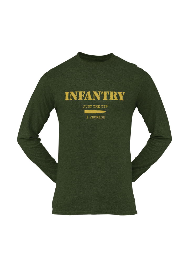 Infantry T-shirt - Just the Tip, I Promise (Men)