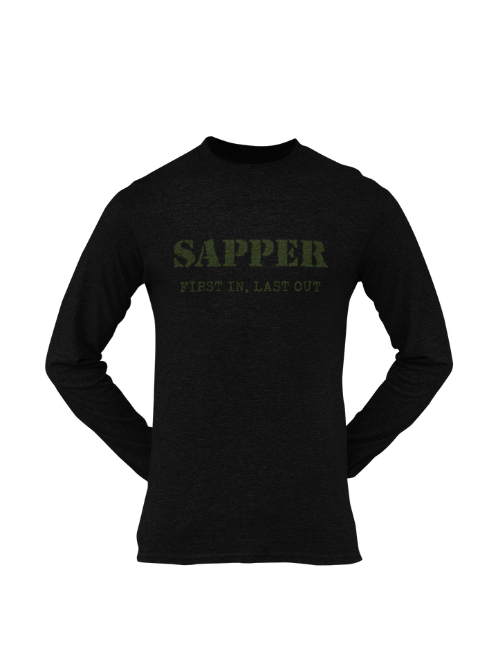 Sapper T-shirt - First In, Last Out (Men)