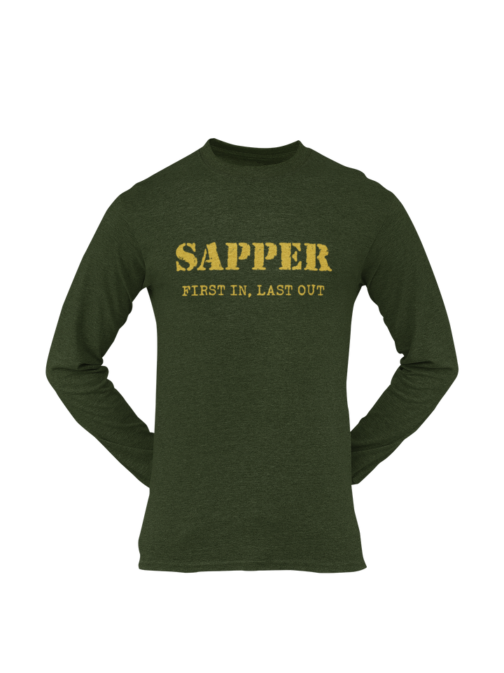 Sapper T-shirt - First In, Last Out (Men)