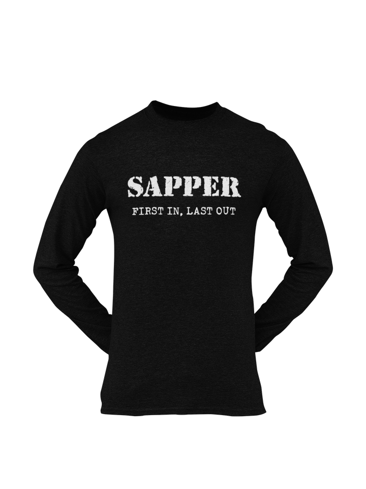 Sapper T-shirt - First In, Last Out (Men)