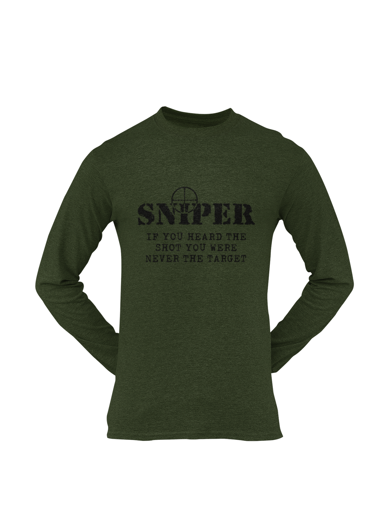 Sniper T-shirt - Sniper, If You Heard The Shot..... (Men)