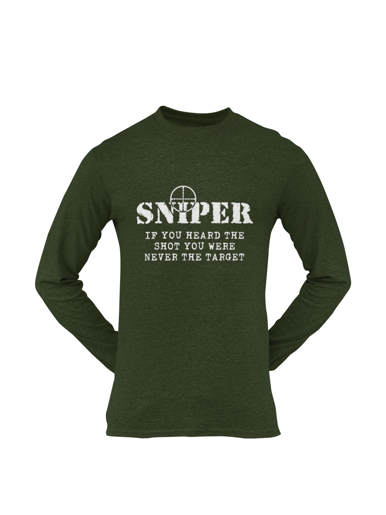 Sniper T-shirt - Sniper, If You Heard The Shot..... (Men)