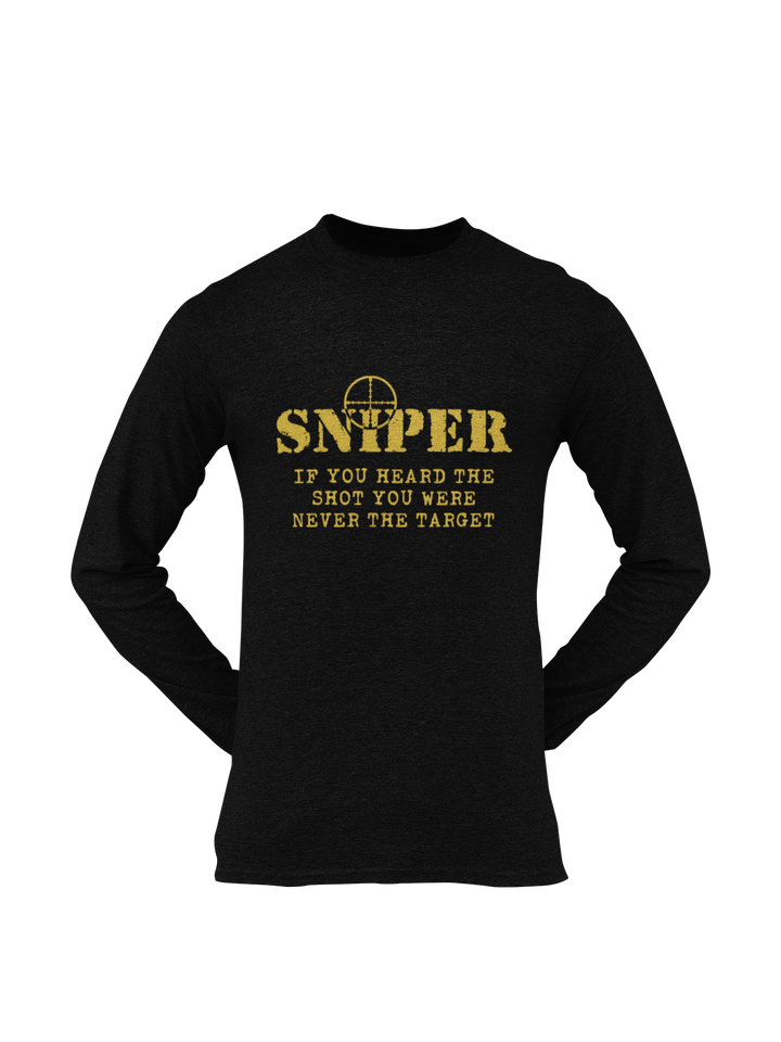 Sniper T-shirt - Sniper, If You Heard The Shot..... (Men)