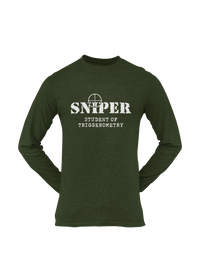 Thumbnail for Sniper T-shirt - Sniper, Student of Triggerometry (Men)