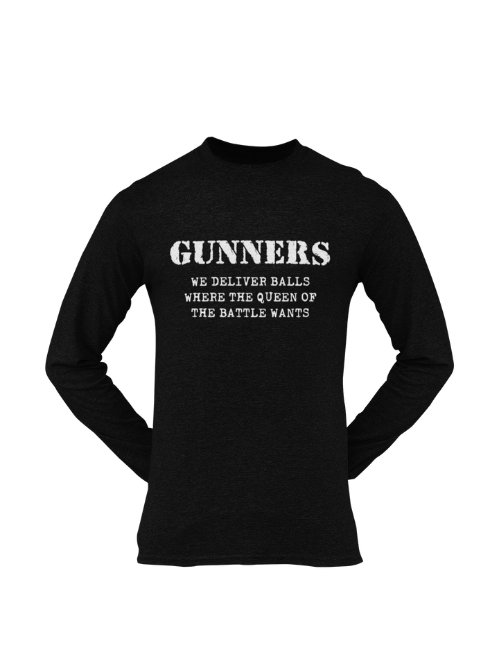 Gunner T-shirt - We Deliver Balls..... (Men)