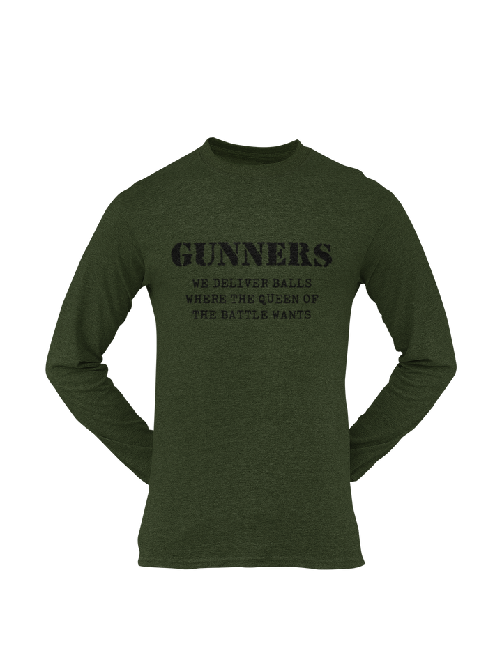 Gunner T-shirt - We Deliver Balls..... (Men)