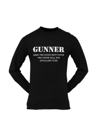 Thumbnail for Gunner T-shirt - When the Going Gets Tough..... (Men)