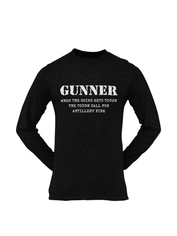 Gunner T-shirt - When the Going Gets Tough..... (Men)