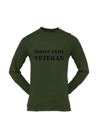 Thumbnail for Military T-shirt - Indian Army Veteran (Men)