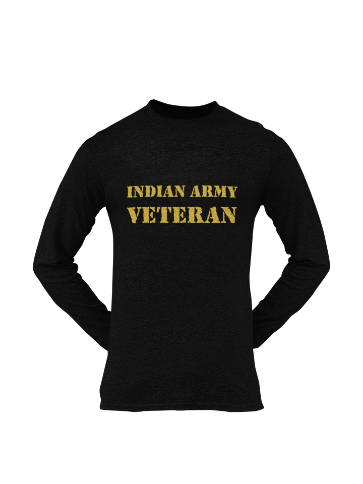 Military T-shirt - Indian Army Veteran (Men)