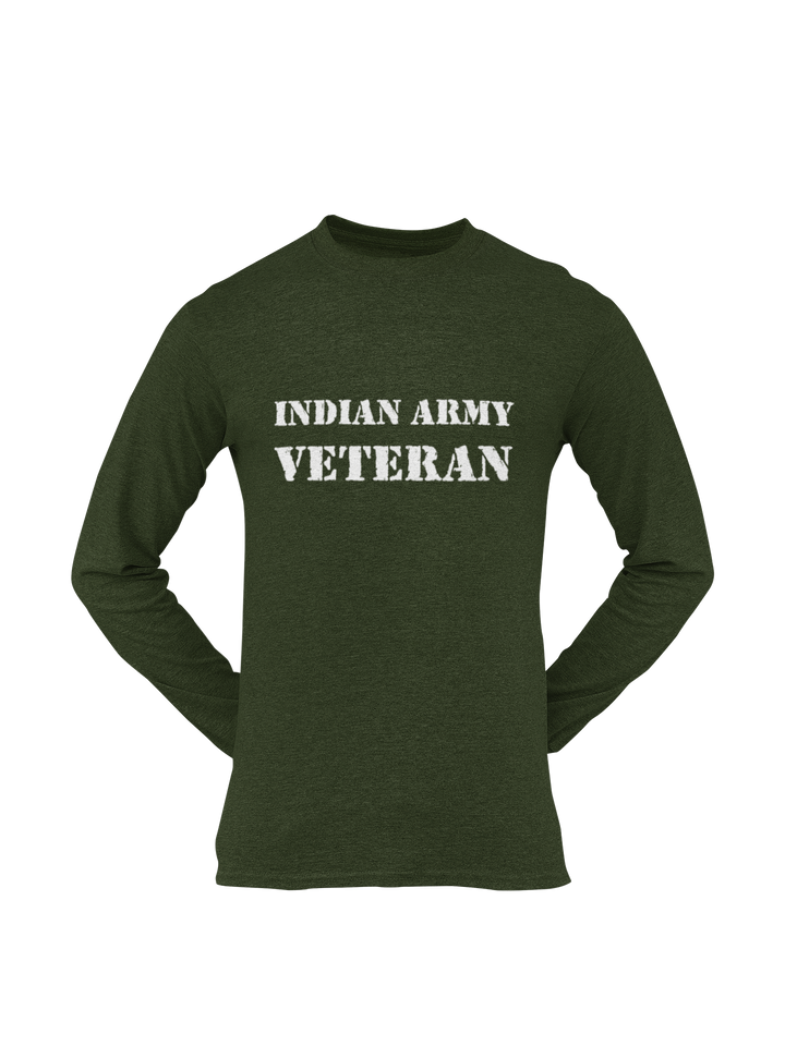 Military T-shirt - Indian Army Veteran (Men)