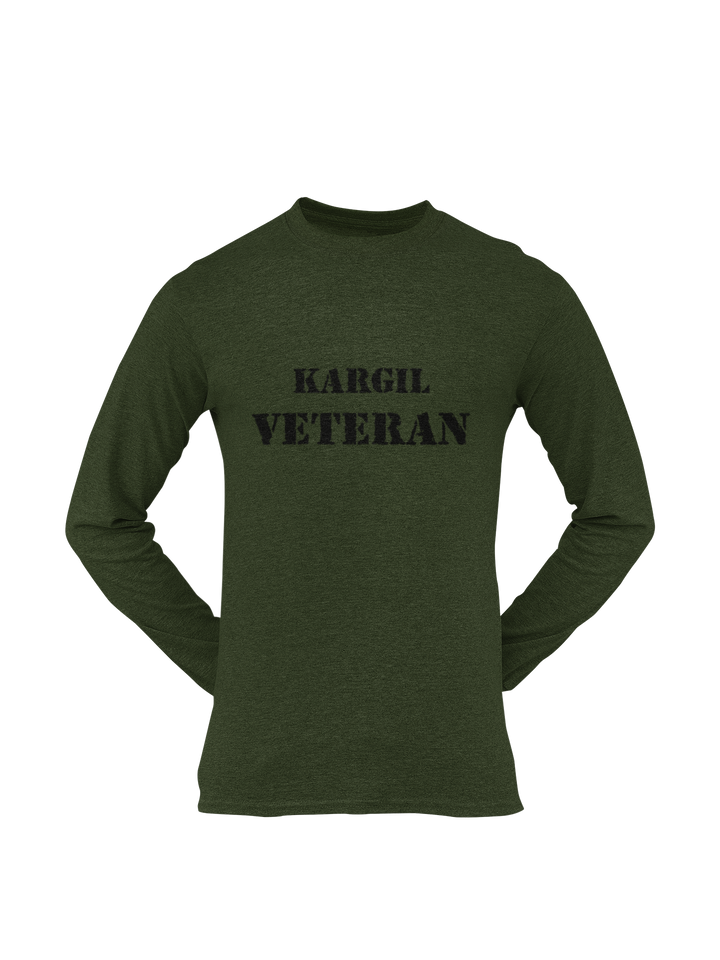 Military T-shirt - Kargil Veteran (Men)