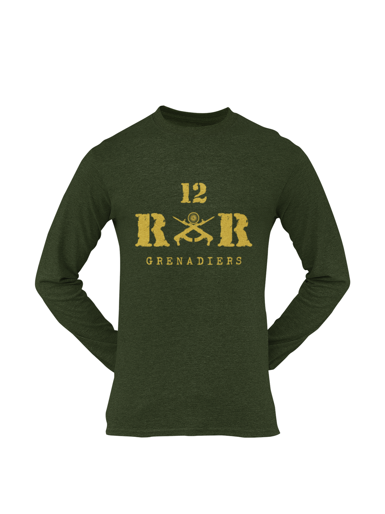 Rashtriya Rifles T-shirt - 12 RR Grenadiers (Men)