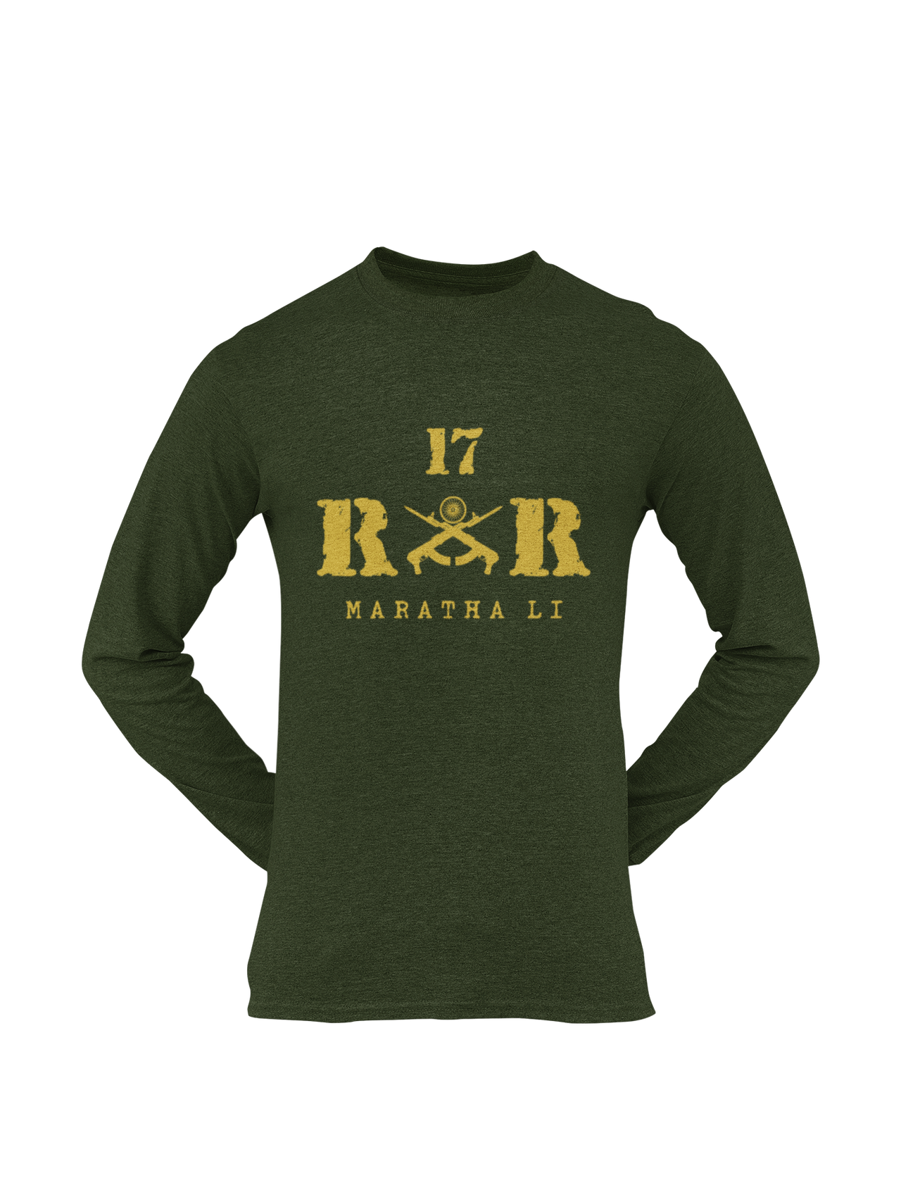 Rashtriya Rifles T-shirt - 17 RR Maratha Li (Men)