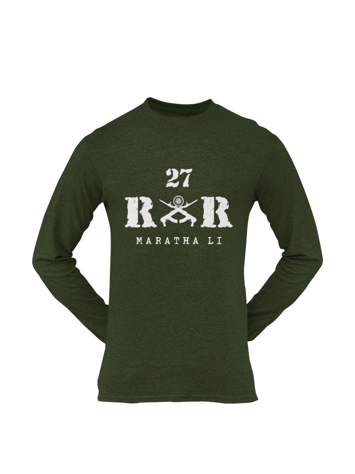 Rashtriya Rifles T-shirt - 27 RR Maratha Li (Men)