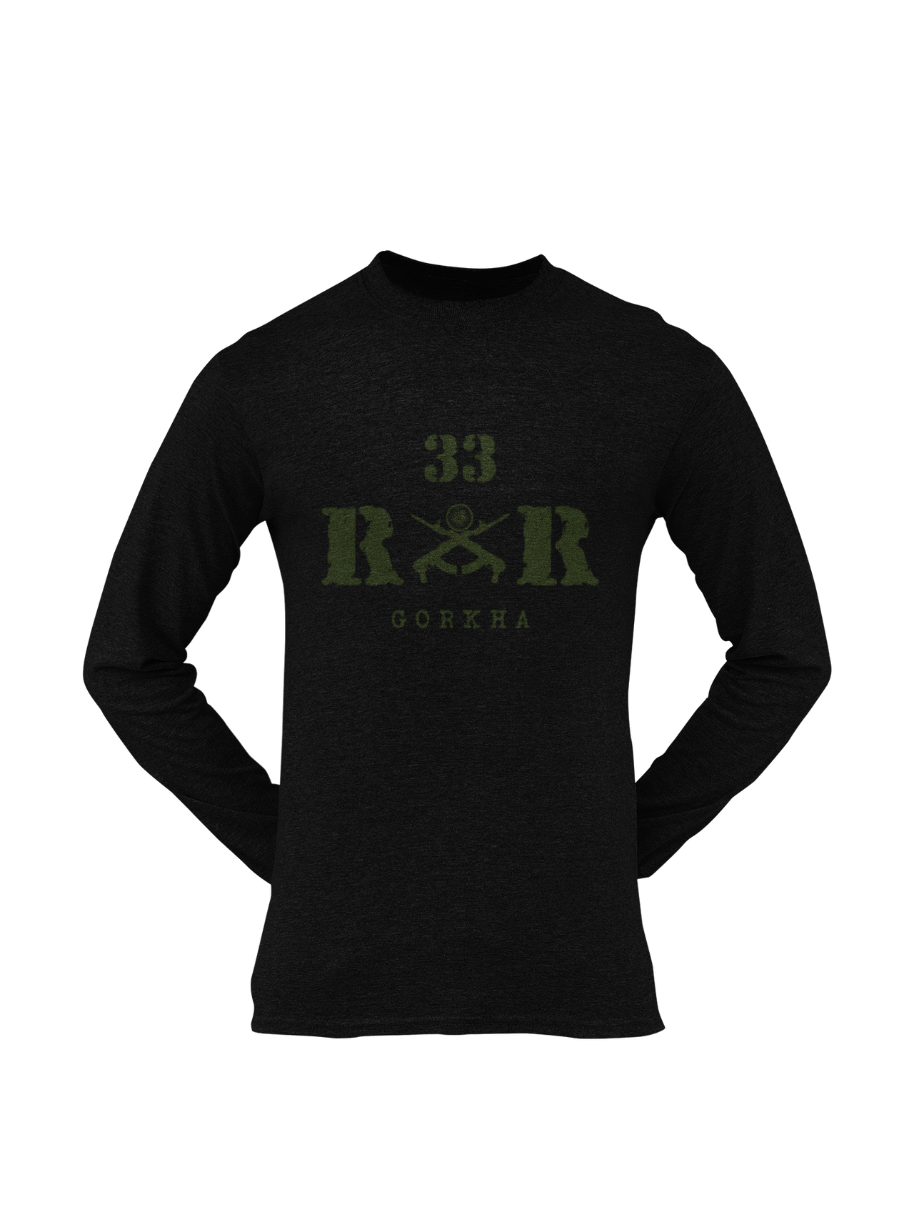 Rashtriya Rifles T-shirt - 33 RR Gorkha (Men)