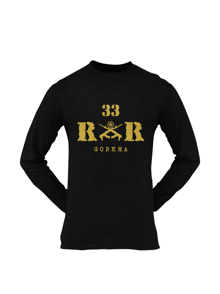 Rashtriya Rifles T-shirt - 33 RR Gorkha (Men)