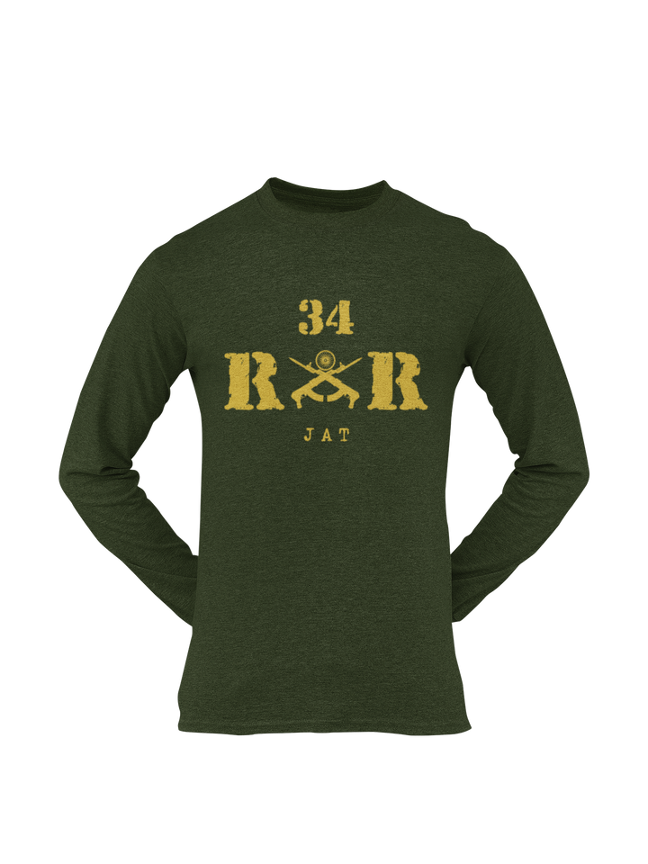 Rashtriya Rifles T-shirt - 34 RR Jat (Men)