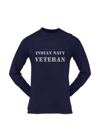 Thumbnail for Navy T-shirt - Indian Navy Veteran (Men)