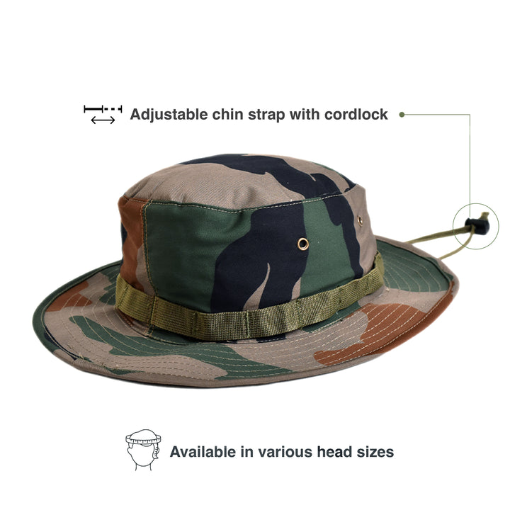 Military Boonie Hat - Indian Army Camo