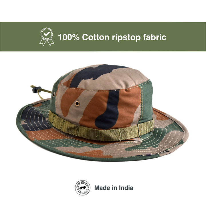Military Boonie Hat - Indian Army Camo