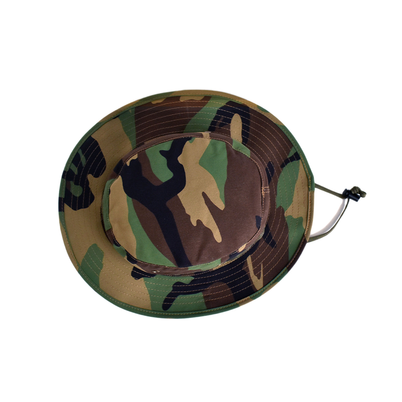 Military Boonie Hat - Woodland Camo