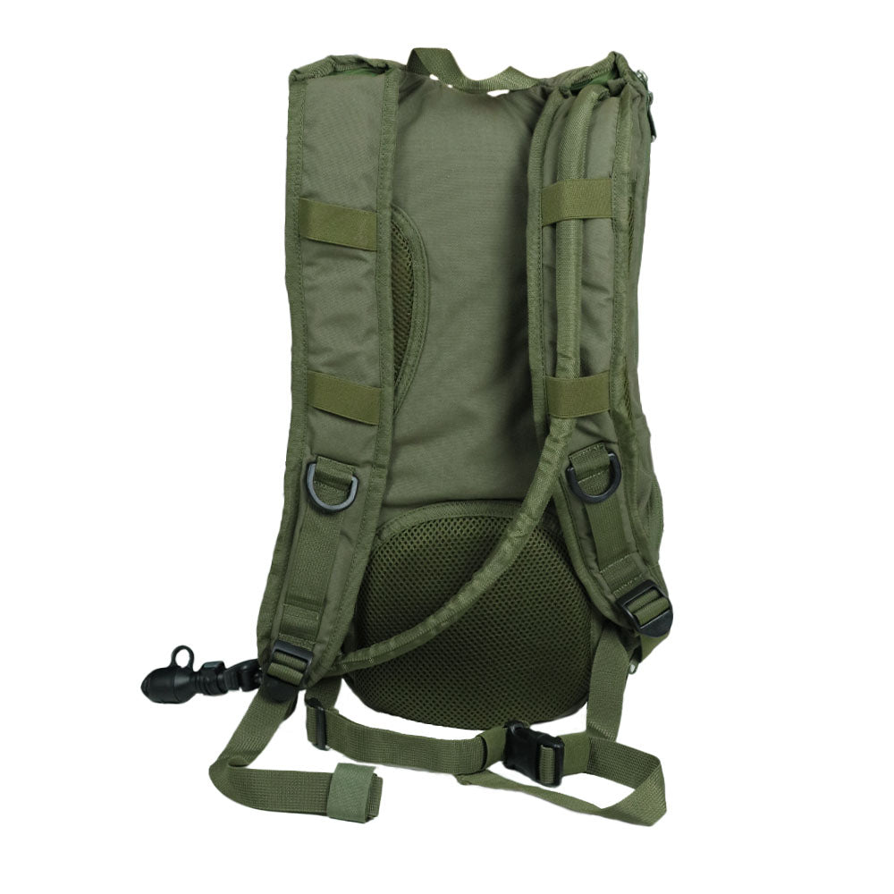 military tactical hydration pack 2 5 litres olive green