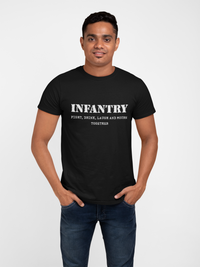 Thumbnail for Infantry T-shirt - Fight, Drink, Laugh and Mourn Together (Men)
