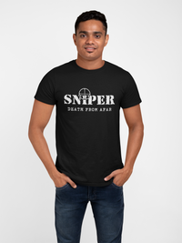 Thumbnail for Sniper T-shirt - Sniper, Death From Afar (Men)
