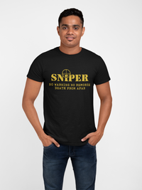 Thumbnail for Sniper T-shirt - Sniper, No Warning, No Remorse..... (Men)