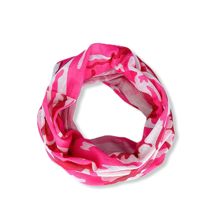 Multifunctional Headwear - Pink Camo