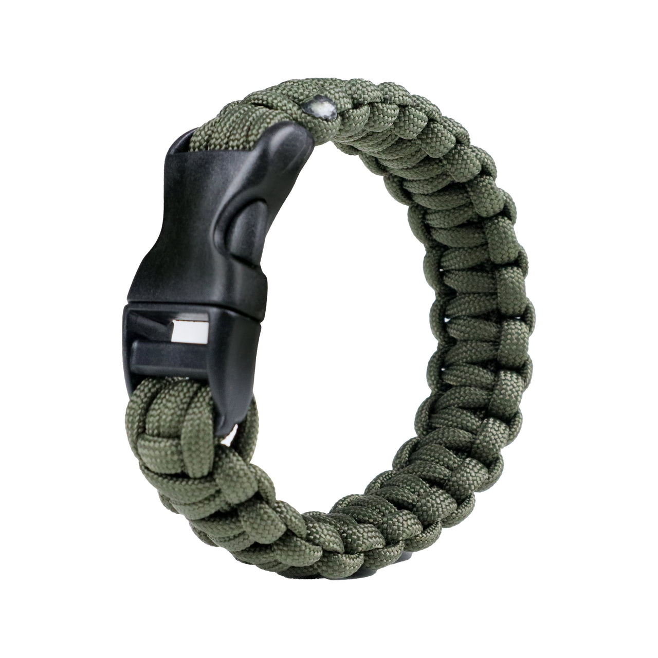 550 Paracord Survival Bracelet - Black - 10.5 Inch - Sirius Survival