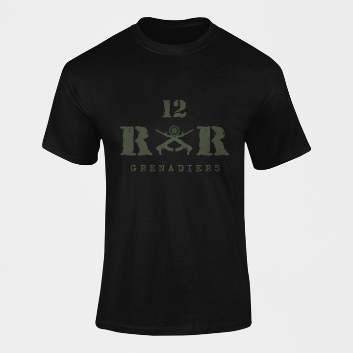 Rashtriya Rifles T-shirt - 12 RR Grenadiers (Men)