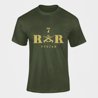 Thumbnail for Rashtriya Rifles T-shirt - 7 RR Punjab (Men)