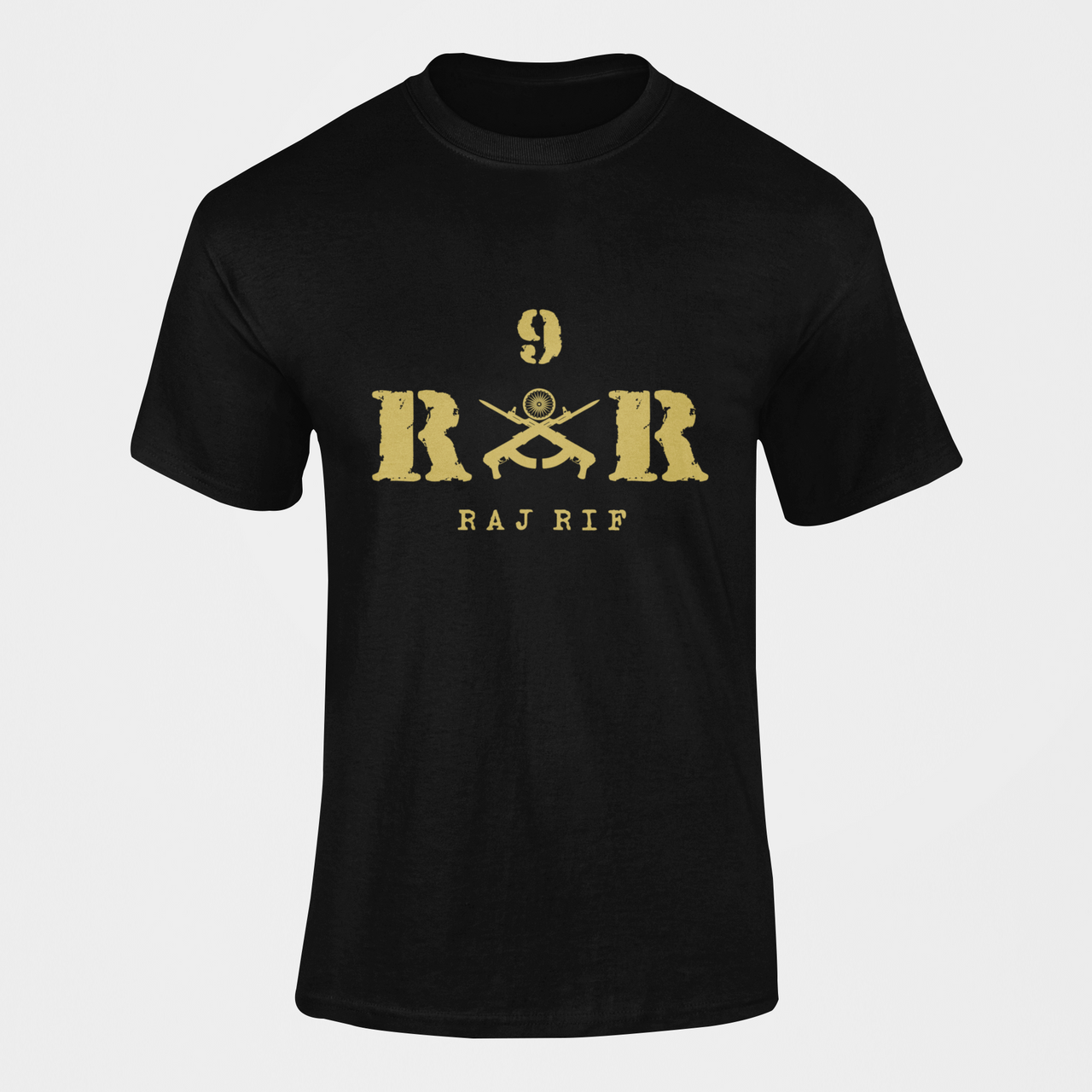 Rashtriya Rifles T-shirt - 9 Rr Raj Rif (men) - Oliveplanet Private Limited  at Rs 799.00, Bengaluru | ID: 2849384534255