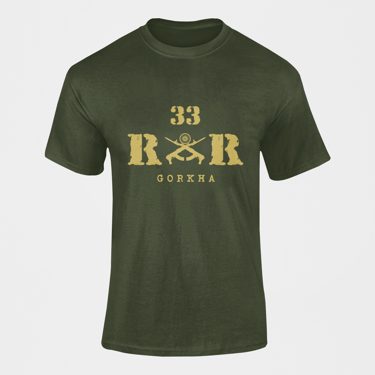 Rashtriya Rifles T-shirt - 33 RR Gorkha (Men)