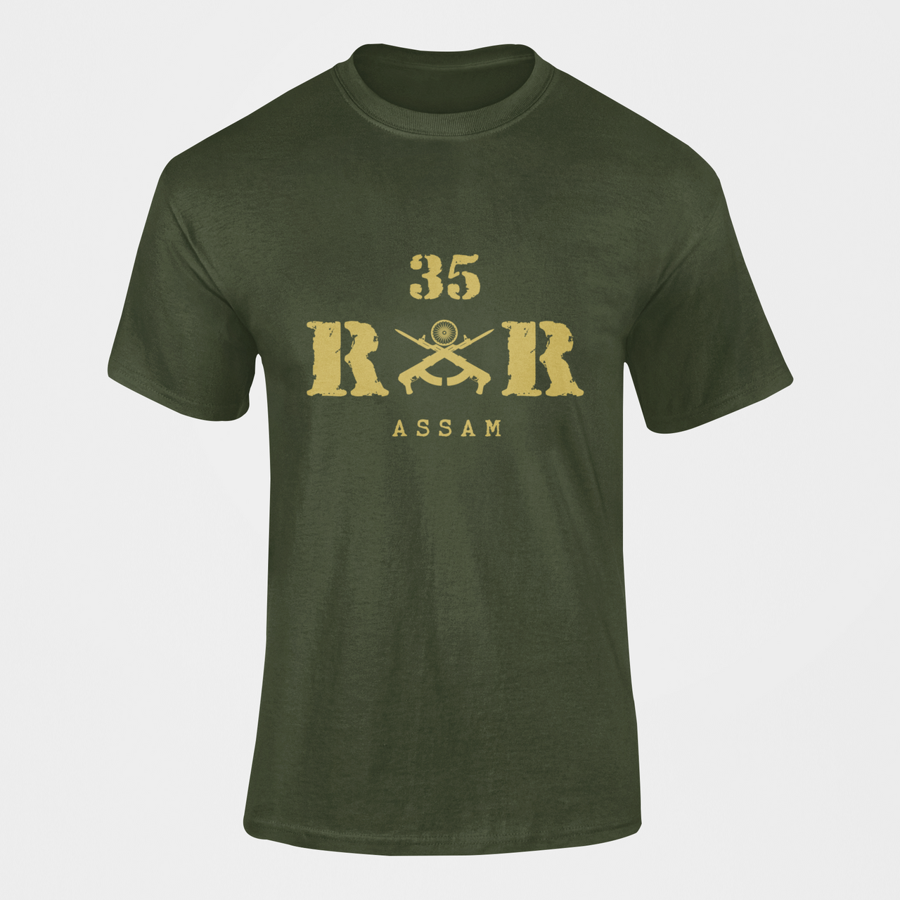 Rashtriya Rifles T-shirt - 35 RR Assam (Men)