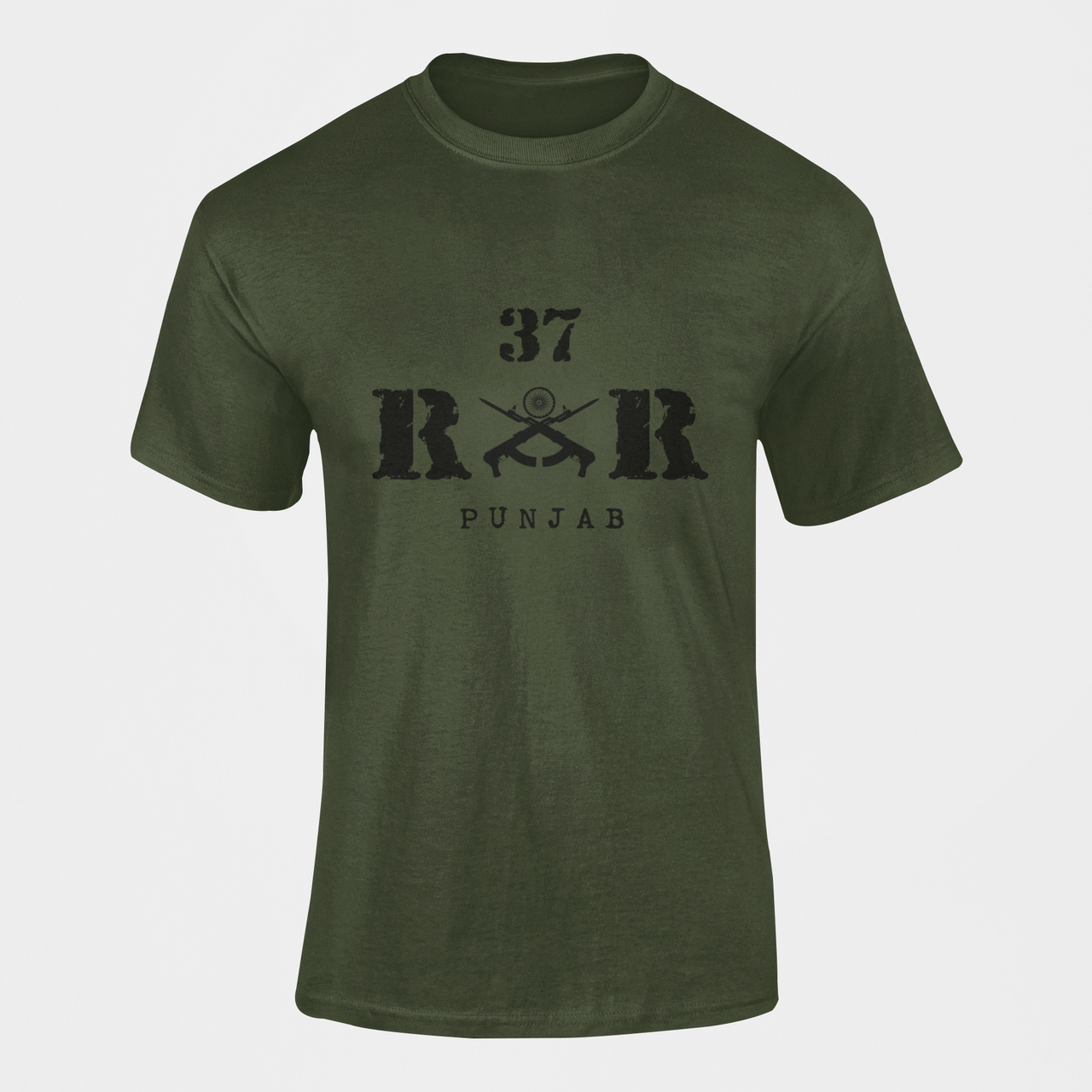 Rashtriya Rifles T-shirt - 37 RR Punjab (Men)