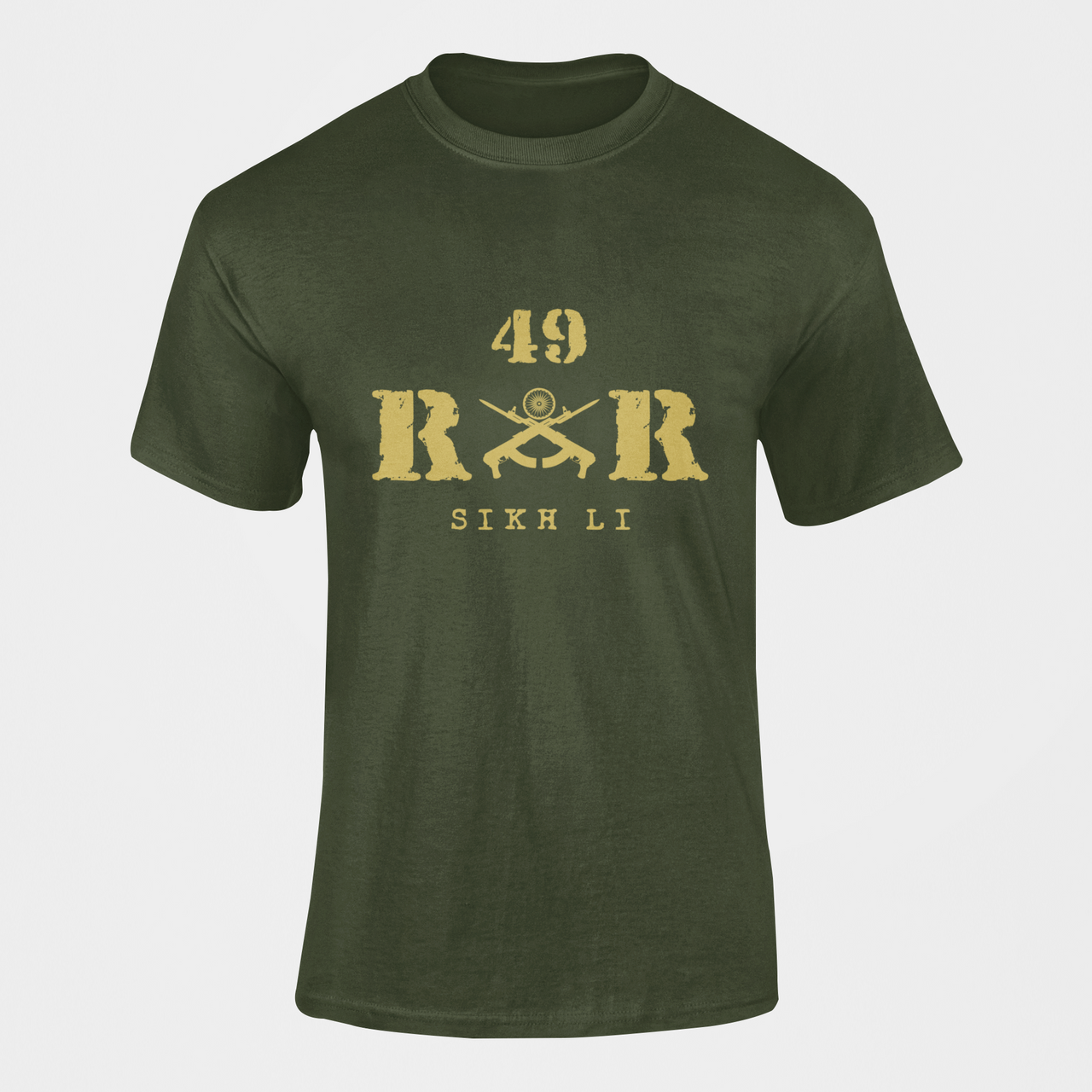 Rashtriya Rifles T-shirt - 49 RR Sikh Li (Men)