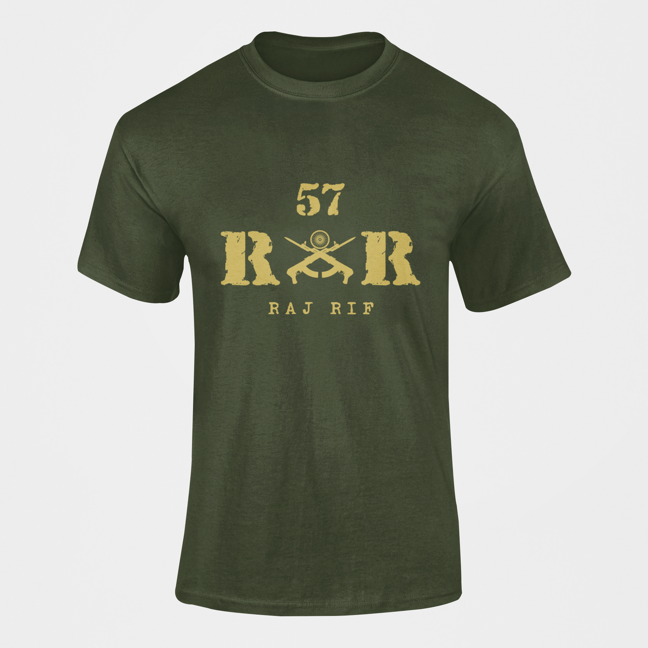 Rashtriya Rifles T-shirt - 57 RR Raj Rif (Men)