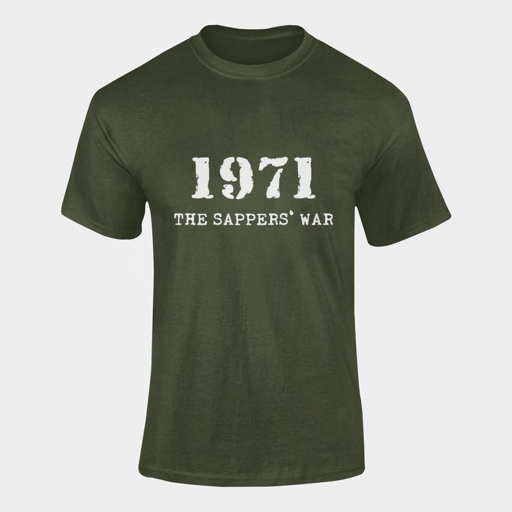Sapper T-shirt - 1971 Sappers' War (Men)