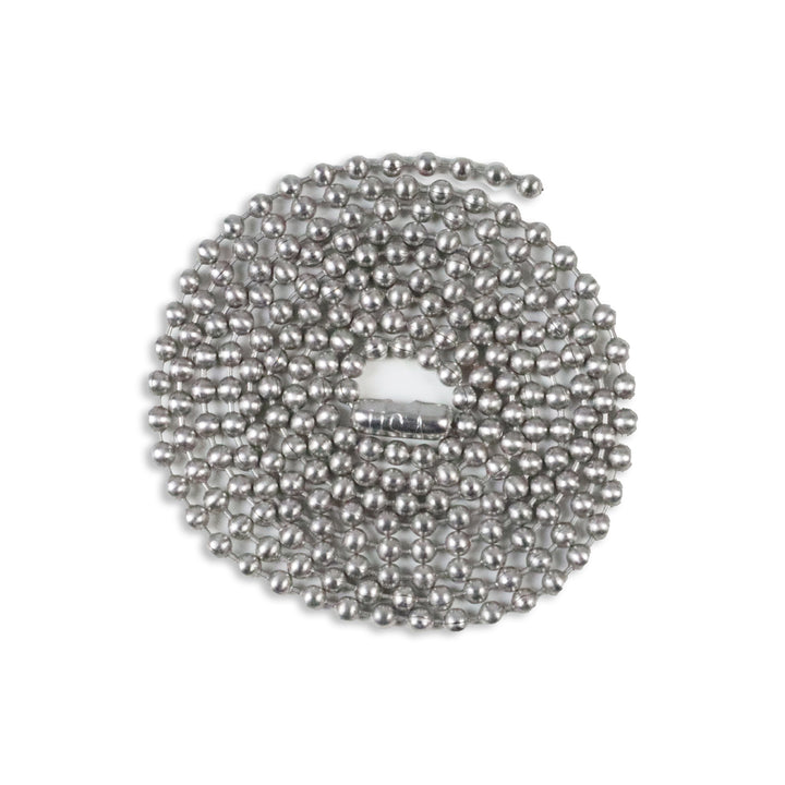 Stainless Steel Dog Tag Ball Chain (Single Chain)