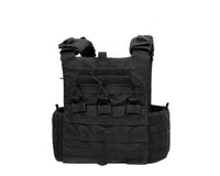 Thumbnail for Tactical Bullet Proof Plate Carrier Vest (for Ordnance Issue Plates) - Black