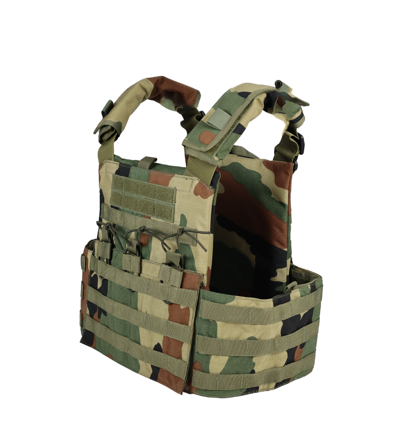 Tactical Bullet Proof Plate Carrier Vest (for Ordnance Issue Plates) - Indian Army Camo