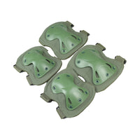 Thumbnail for Set of 4 Tactical Knee and Elbow Pads - Olive Green