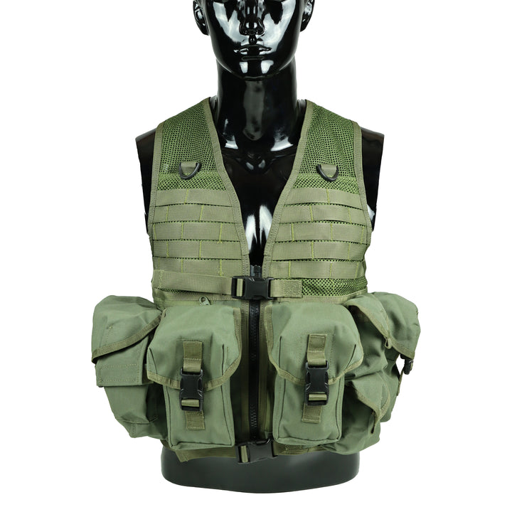 Original French Military Assault tactical CCE vest combat grenade pouc -  GoMilitar